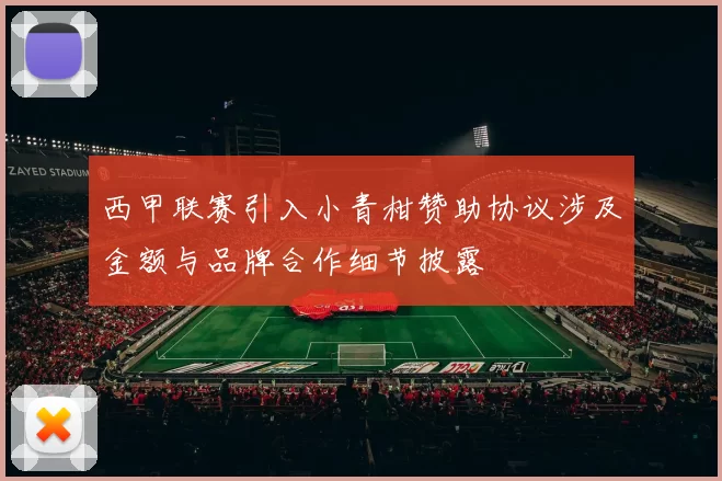 西甲联赛引入小青柑赞助协议涉及金额与品牌合作细节披露