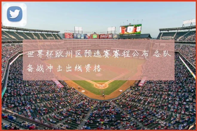 世界杯欧州区预选赛赛程公布 各队备战冲击出线资格
